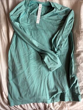 lululemon athletica swiftly long sleeve waist length